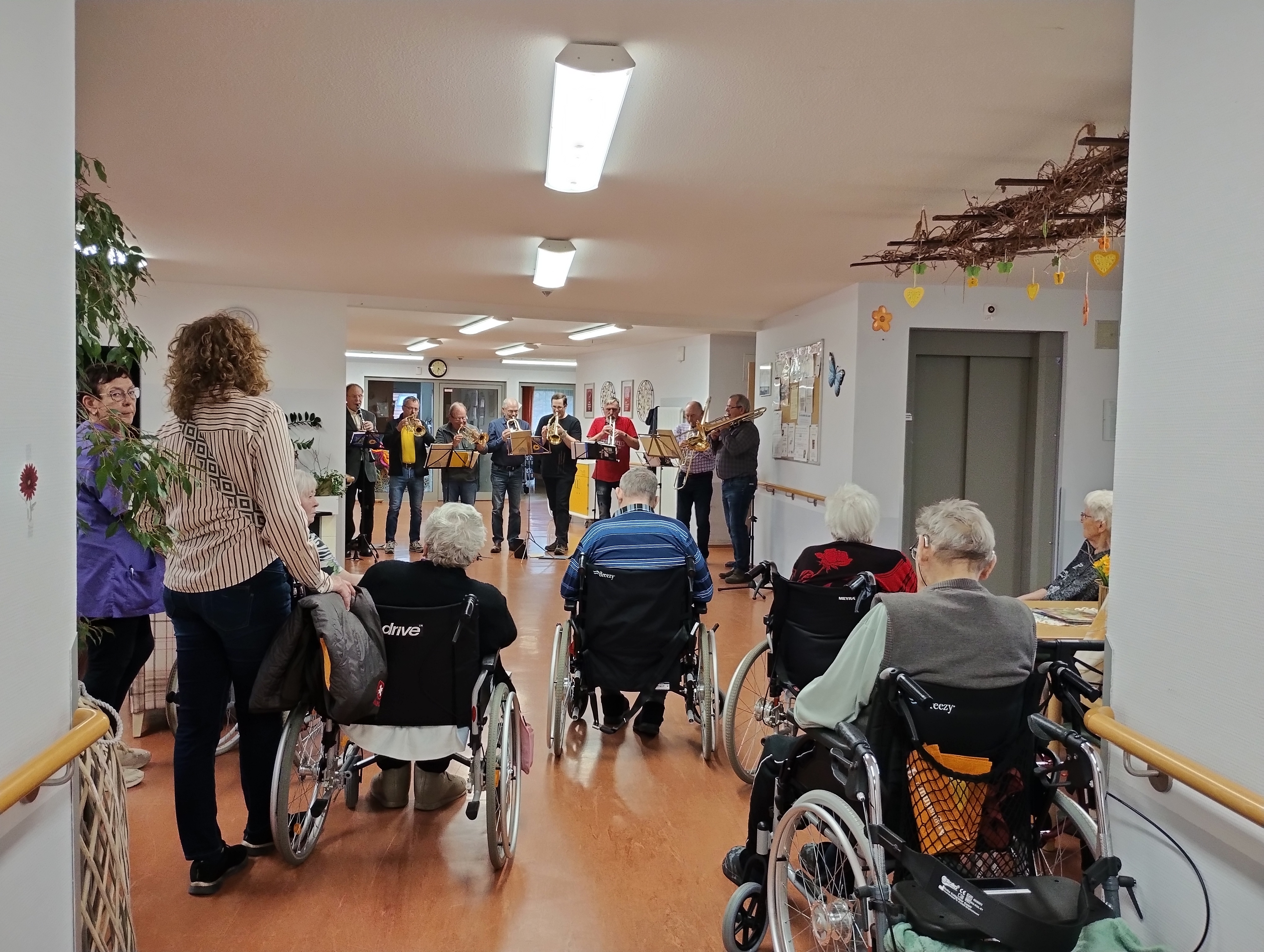 Posaunenchor im Seniorenzentrum Greußen