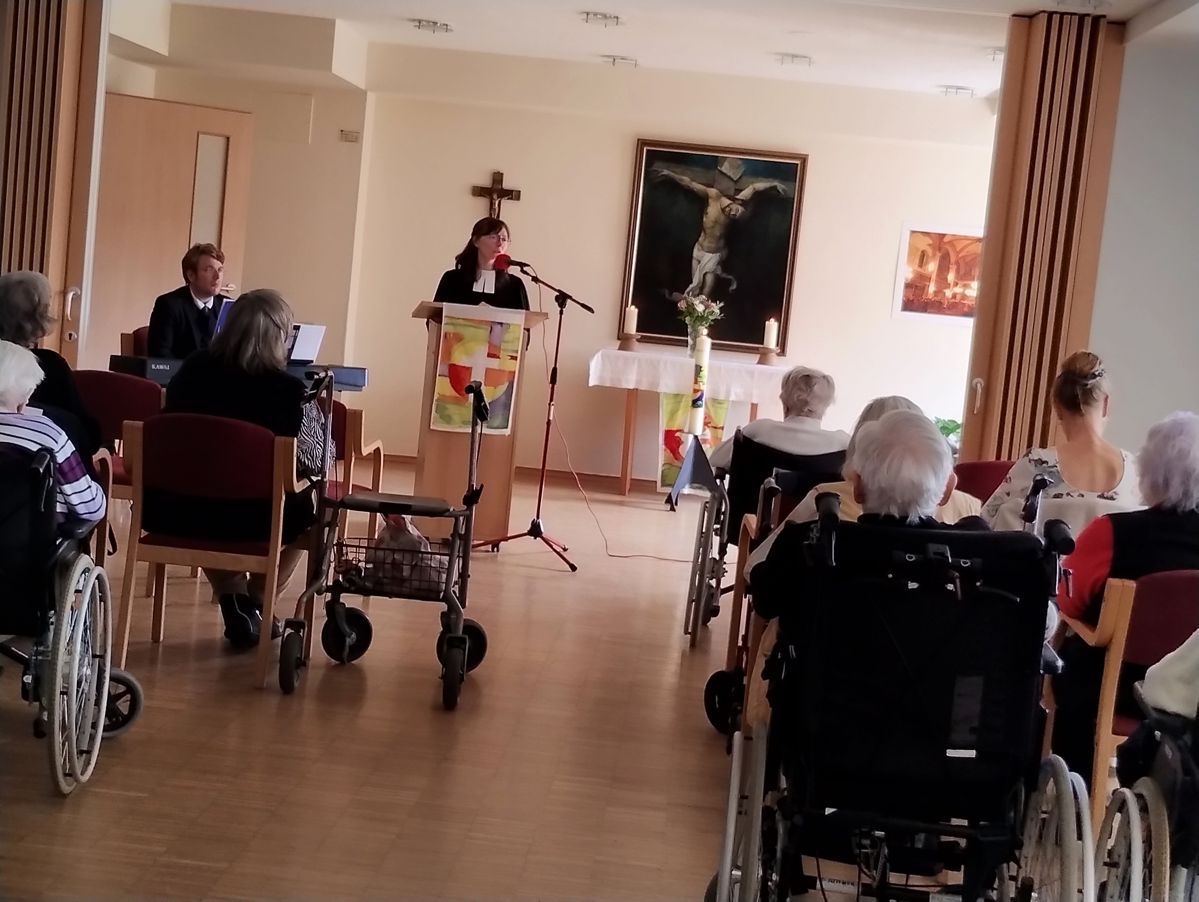 Gottesdienst im Seniorenzentrum Greußen